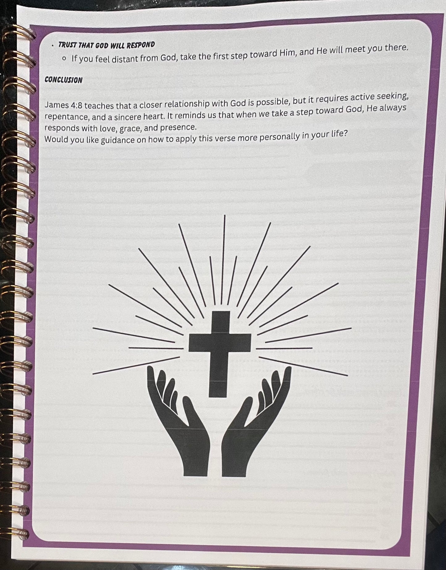 "Come Near to God" Devotional – Inspired by James 4:8