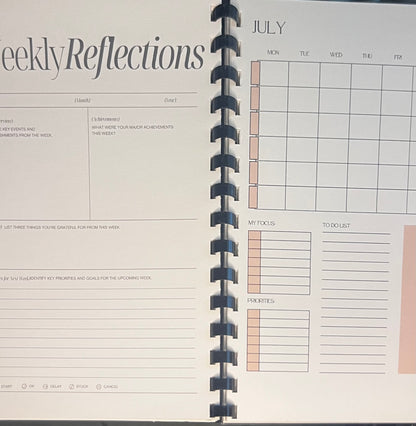 Elegant &amp; Inspirational 12-Month Planner