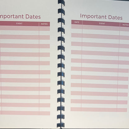 Elegant &amp; Inspirational 12-Month Planner