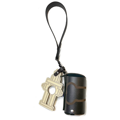 Leather Poo Bag Carrier