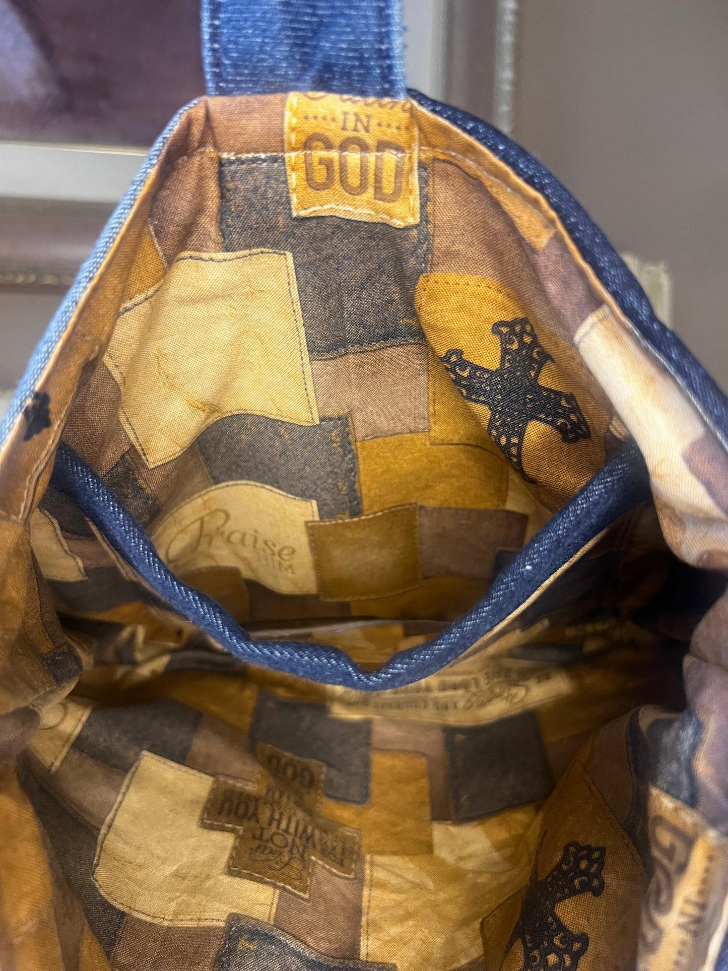 “In God” Handbag