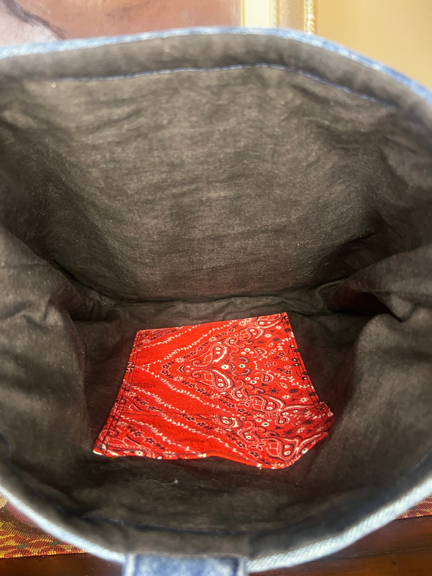 Bandana Red Shoulder Strap