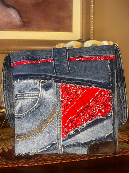 Bandana Red Shoulder Strap