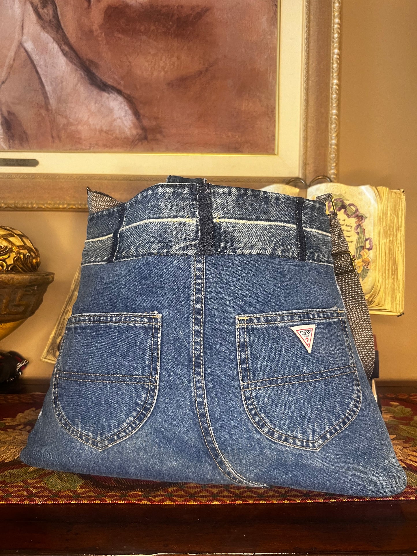 Simple Denim Crossbody