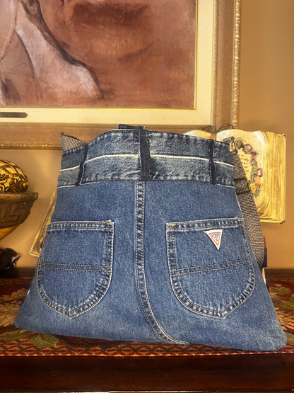 Simple Denim Crossbody