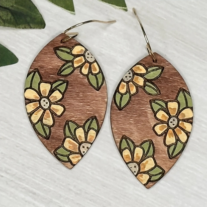 Floral Daisy Dangle