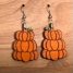 Stacked Pumpkins Dangle Earrings