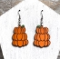 Stacked Pumpkins Dangle Earrings