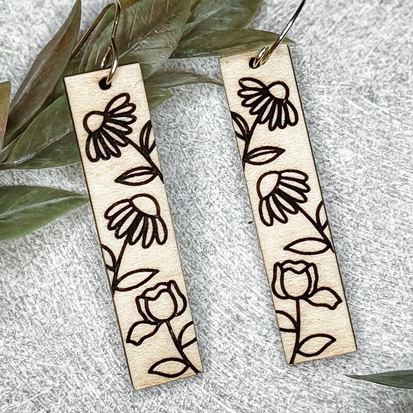 Wildflower Bar Earrings
